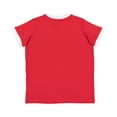 thumbnail image 2 of Youth Retro Ringer T-Shirt RED/ WHITE XS, 2 of 2