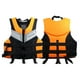 thumbnail image 2 of Chalecos salvavidas para adultos, chaleco salvavidas de neopreno, deportes acuáticos para canotaje, kayak (naranja XL), 2 of 9