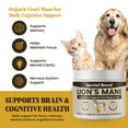 thumbnail image 2 of Lion’s Mane for Dogs & Cats - Cognitive & Brain Support Supplement - Supports Memory, Focus & Nervous System Health - Organic Mushroom Powder - 200 Servings, 2 of 7