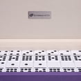 thumbnail image 7 of Silverman & Co. Double 9 Large White Domino Set - Purple Case, 7 of 7