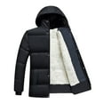 thumbnail image 3 of guisaled Mens Winter Coats Water Resistant Windproof Puffer Jacket Full Zipper Hooded Lightweight Warm Insulated Quilted Jackets, 3 of 7