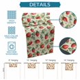 thumbnail image 6 of Table Runner - 72 Inch Long, Red Strawberry Kitchen Dining Table Runner Dresser Scarves, Summer Fruits Farmhouse Leaves Flower Pastoral Farmhouse Decor for Coffee Tables Wedding Party Banquet, 6 of 8