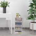 thumbnail image 6 of Plastic Stacking Storage Drawers – Stackable Drawers Units, 6 of 8