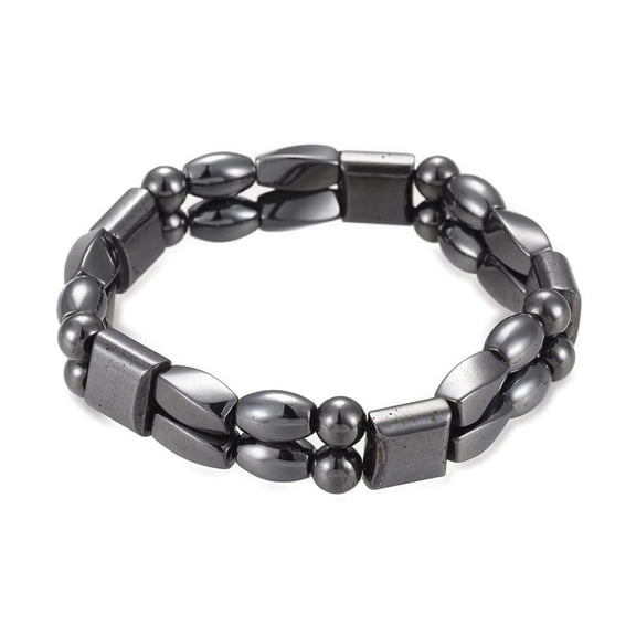 Strong Hematite Pain Relief Energy Powerful Stretch Bracelet Adjustable G10
