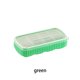 thumbnail image 3 of Molde de cubitos de hielo de silicona lavable Inteprter 8 cavidades color Verde, 3 of 6