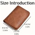 thumbnail image 2 of PENGX Mini Wallet Purse With Multiple Compartments  Simple And Stylish  Coin Purse Perfect For Women And Men, 2 of 7
