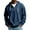 02#Navy, variant on Dwelliawo Quarter Zip Hoodie Men Long Sleeve Corduroy Knit Drawstring Solid Color Fashion Sweatshirts 1/4 Zip Hooded Winter Fall Hoodies Pullover with Pockets Black 5XL