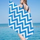 thumbnail image 1 of Fiudx Toalla de Playa de Microfibra, Superligera y Resistente a La Arena, Manta de Viaje de Secado Rápido, Diseño Compacto y Portátil, Ideal para Piscina y Playa, Tamaño 30 X 60 Pulgadas., 1 of 3