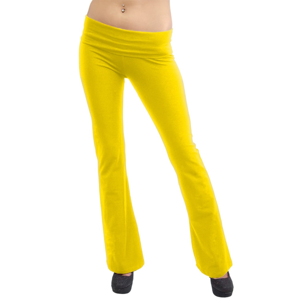 Vivian's Fashions Yoga Pants - Full Length (Junior and Junior Plus
