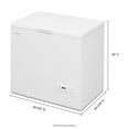 thumbnail image 5 of Amana® AQC0902LW - 9 Cu ft - Chest Freezer - White - with Flexible installation, 5 of 12