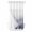 White Dark Blue Gray Blue, variant on No Hook Shower Curtain, Blue Mist Forest Stall Bathroom Curtains with Snap in Liner, Pine Larch Trees Natural Landscape Waterproof Washable Fabric Shower Curtain Set, 54"W x 78"L