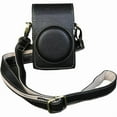 thumbnail image 1 of FLKWOP for Camera Protective Bag PU Leather Camera Storage Bag with Wristband Hard Scratch Shell Cover, 1 of 7