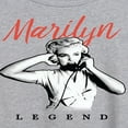 thumbnail image 3 of Marilyn Monroe - Pop Culture Icon - Legend - Women's Oversized T-Shirt, 3 of 5