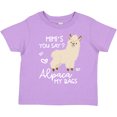 thumbnail image 3 of Inktastic Mimi's You Say Alpaca My Bags Boys or Girls Toddler T-Shirt, 3 of 5