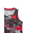 thumbnail image 2 of Athletic Works Boys Printed Active Basketball Tank Top, Sizes 4-18, 2 of 3