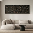 thumbnail image 2 of Large Framed Canvas Print Mystic Night Birds - Dark BotanicalWall Art Decorative Ready to Hang Painting for Living room Bedroom 60x20 inches Black Frame, 2 of 9