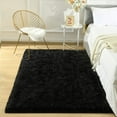 thumbnail image 7 of Noahas Luxury Fluffy Rugs Ultra Soft Shag Rug for Bedroom Living Room Kids Room, Children,6'x9',Black, 7 of 7