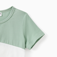 thumbnail image 4 of PatPat Family Matching Color Block Tee or Green Cami Top Spliced Tulle Strap Dress, 4 of 5