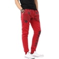 thumbnail image 3 of Mens Jogger Pants with Pattern Fleece Comfort Active Sweatpants, 3 of 6