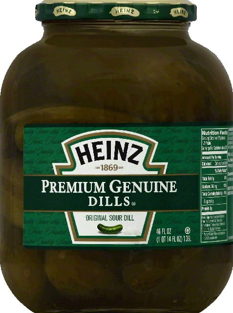 Heinz Premium Genuine Dills Pickles, 46 Fl Oz by HEINZ