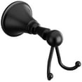 thumbnail image 1 of Riobel Mm0 Momenti Double Robe Hook - Black, 1 of 1