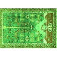 thumbnail image 1 of Ahgly Company Indoor Rectangle Persian Green Traditional Area Rugs, 3' x 5', 1 of 1