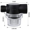 thumbnail image 4 of 10X Filtro de Filtro de Bomba de Agua, Filtro de Tubo Giratorio de Repuesto de RV de 1/2 Pulgada Compatible con o, 4 of 5