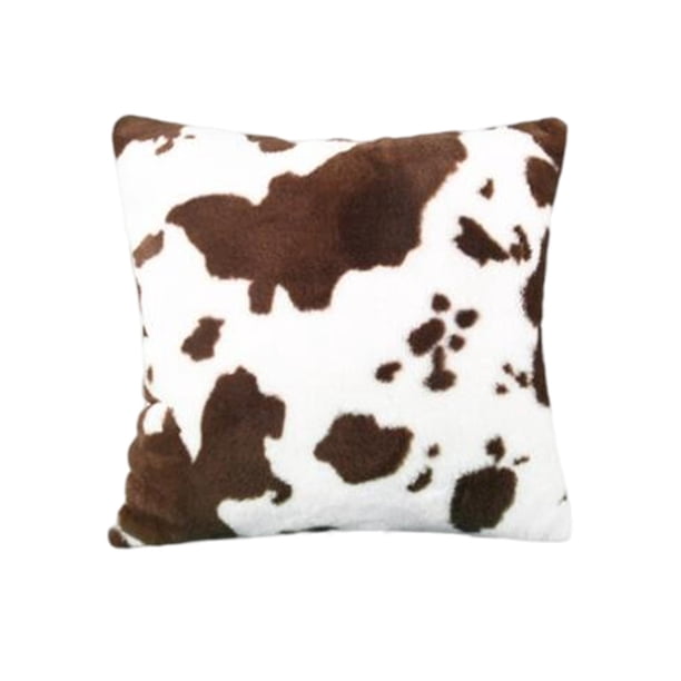Patrón de 45x45cm Funda de cojín Decoración para cierre de cremallera Conveniente Marrón Zulema Fundas de almohada