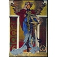 thumbnail image 2 of Vintage Apple Collection 23x32 Black Ornate Wood Framed with Double Matting Museum Art Print Titled - Bike 52, 2 of 4