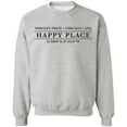 thumbnail image 1 of The Wrigley Field Happy Place Crewneck Sweatshirt, 1 of 2