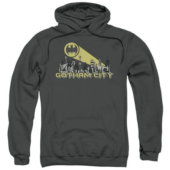 Batman - Gotham Skyline - Pull-Over Hoodie - Large