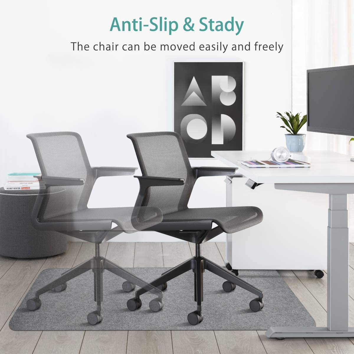 Winado Office Chair Mat for Hard Floor, Rolling Chairs Desk Mat  906148573744 - The Home Depot