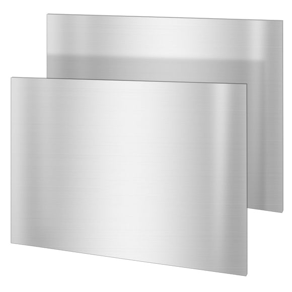 Steel Sheet Rectanglea Stainless Steel Color 30x20x0.15cm
