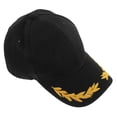 thumbnail image 1 of Gorra de béisbol azul marino para navegación, decorativa, para viajes y acampada, transpirable y parasol., 1 of 5