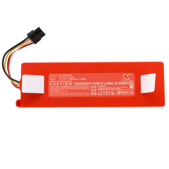 Battery for Xiaomi  SDJQR01RR SDJQR02RR SKV4022GL Mijia 1S SDJQR03RR SKV4000CN Roborock T4 Roborock S50 Roborock S51 Roborock S55 Roborock S6 Roborock T60 Roborock T61RR Roborock T65 Roborock T70 Robo