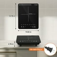 thumbnail image 6 of VoltCuisine Portable Induction Cooktop, 1200W Hot Plate Electric Stove Top Burner, 6 of 9