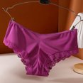 thumbnail image 2 of B91xZ sous-Vêtements pour Femmes en Coton Extensible Hipster, Rouge TG, 2 of 4