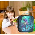 thumbnail image 6 of ALAZA Magic Octopus Sea Lunch Box Insulated Lunch Bag Reusable Thermal Cooler Tote School Picnic, 6 of 6