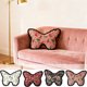thumbnail image 1 of Cojines Retro Butterfly - Cojines decorativos de poliéster para sofá, 22,83x18,5 pulgadas, 700g, con rellenos para el salón (blanco, rojo, negro, rosa), 1 of 6