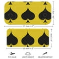 thumbnail image 5 of POBUDS Switch Skin | Sticker Wrap Vinyl Decal | Set Compatible with Nintendo Switch ( Switch Standard, Yellow Black Playing Card Pattern), 5 of 5