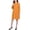 Mustard, variant on Womens Petites Pleated  Shift Dress