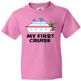 thumbnail image 3 of Inktastic My First Cruise with Cruise Ship and Palm Trees Youth T-Shirt, 3 of 5