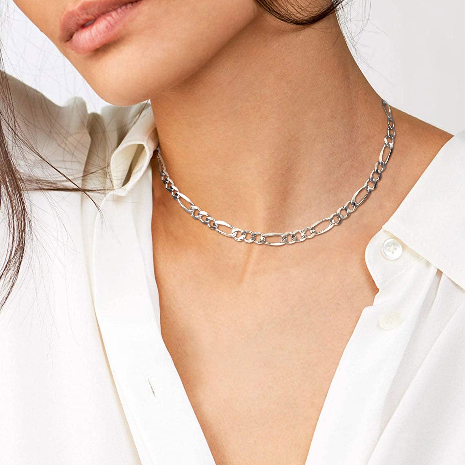 ネックレス・ペンダント QUARQOR 7502 silver925 NECKLACE Turquoise & White Zircon Necklace Sterling Silver 18&quot