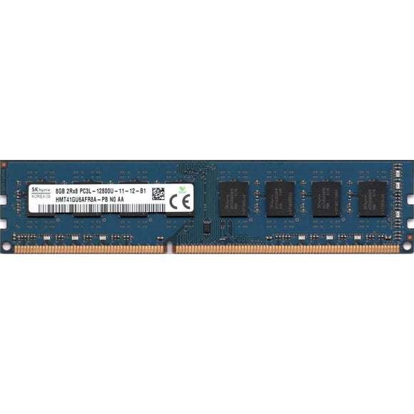 Hynix 8 Go PC3-12800 DDR3-1600MHz Non-ECC Non Tamponné CL11 240 Broches DIMM 1.35V Module de Mémoire Double Tension