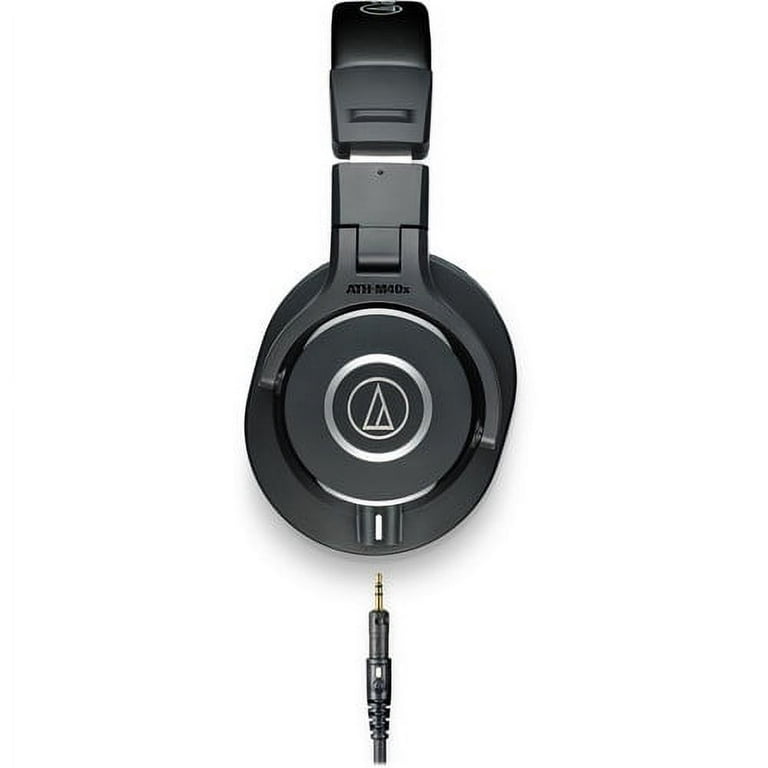 Audio-Technica ATH-M40x Closed Back Headphones with Cables and
