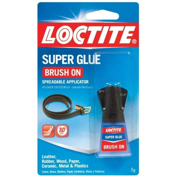 Henkel-Loctite 852882 4 Pack 5 Gram Brush On Super Glue, Clear