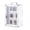 SY606-24 24-position phone safe, variant on Secure Mobile Phone Storage Box Organizer – 36-Slot Lockable Metal Cell Phone Locker Cabinet – Aluminum Alloy – Wall Mount – Silver