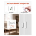 thumbnail image 6 of Door Chime 6 Sensors & 1 Receiver Wireless Door Alarm Contact Sensor, 6 of 9