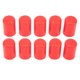 thumbnail image 3 of 10 Uds tapa ciega de silicona manguera de vacío de admisión Universal tapón de extremo de tubo diámetro interior 14mm rojo, 3 of 5