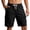 Black_0402S&27, variant on Fabrcox Cargo Short Men Elastic Waist Corduroy Shorts Sports Hiking Outdoor Big and Tall Men's Bermuda Shorts with Multi Pocket Gray XXXL